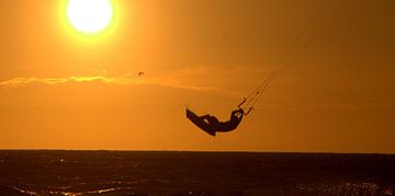 kitesurfer sur Rick van Zelst