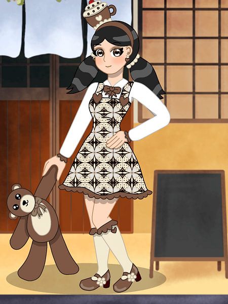 Batik Cafè Outfit by Moza Maiandra Azzarine