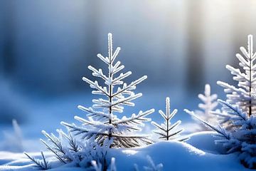 Des reflets argentés dans les sous-bois