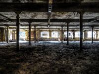 Verlassene deutsche Fabrik