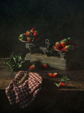 Aardbeienrood van Miriam Meijer, en pleine campagne.....