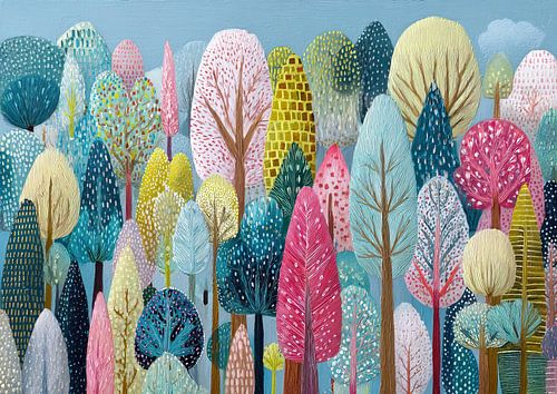 Bomenkleurenspel | Tree Party