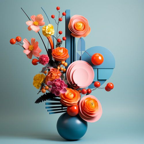 Bloemen - Kleurrijk en Abstract