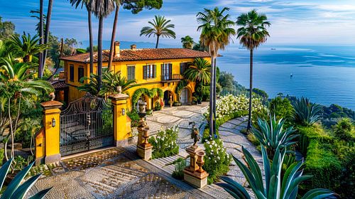 Mediterrane Villa am Meer