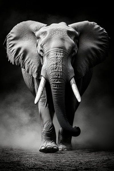 Elefant von Poster Art Shop