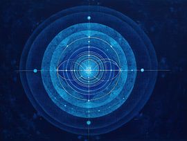 Symmetry for Hotel Lobby by Eye catching paintings