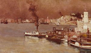 Tom Roberts, Ein Herbstmorgen, Milson's Point, Sydney - 1888