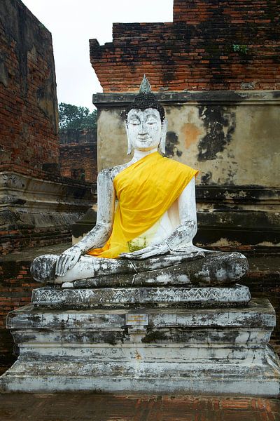 Boeddha beeld ayuthaya van Karel Ham