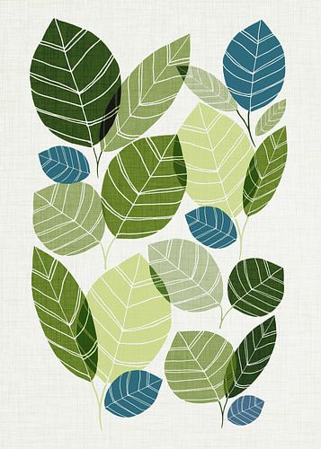 Spring Forest Leaves