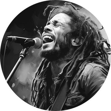 Bob Marley van Koffie Zwart