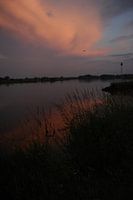 Coucher de soleil à l'ijssel