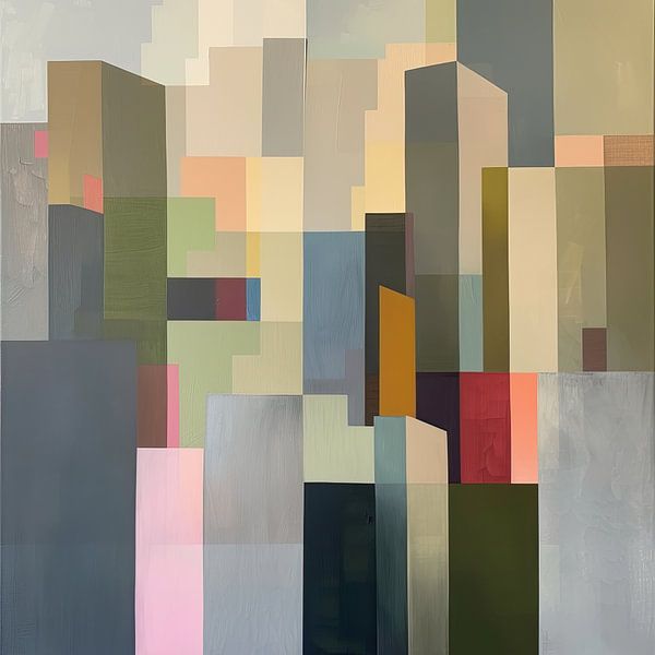 City Abstract by ARTEO Paintings