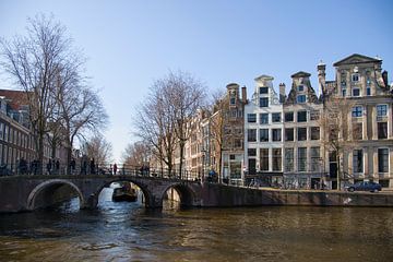 Die Prinsengracht im  Amsterdam 