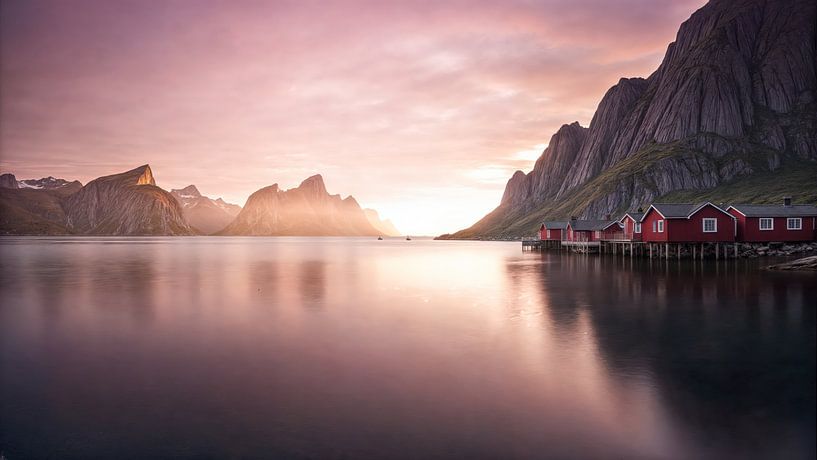 Magie der norwegischen Fjordlandschaft von Klaus Tesching - Art-AI