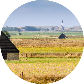 Een Texel's landschap van Roel Ovinge