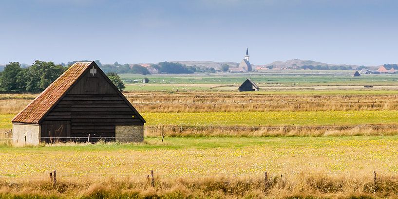 Ein Texel Landschaft von Roel Ovinge