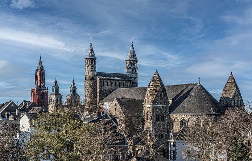 Maastricht churches in the city centre by Flachsfotografie