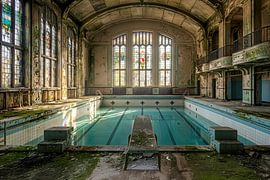 Pool in an Abandoned Building by Tineke Visscher