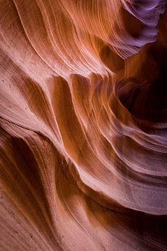 Lijnen Spel Antelope Canyon van Jeffrey Van Zandbeek