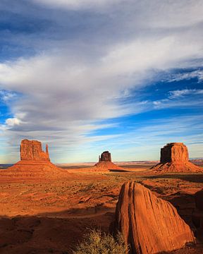 Sunset in Monument Valley by Henk Meijer Photography