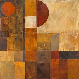 Farbenspiel der Geometrie von Poster Art Shop