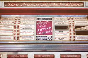 Retro Stil Bild einer alten Jukebox