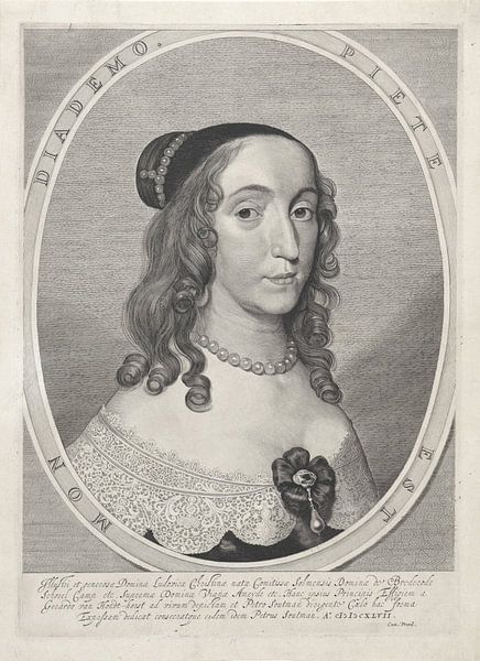 Portrait de Ludovica Christina (illustration) par Creative Masters Old Masters