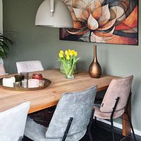 Photo de nos clients: Lotus abstrait par Jacky, sur ArtFrame