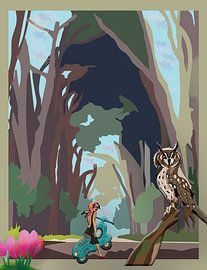 Forrest of Wisdom by Pincello Studio