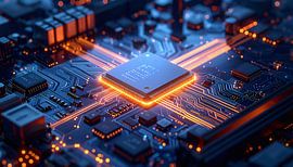 Chipset van de computerhardware