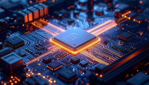 Chipset of the computer hardware by Mustafa Kurnaz