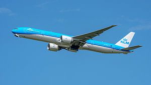 KLM Boeing 777-300ER Passagierflugzeug.