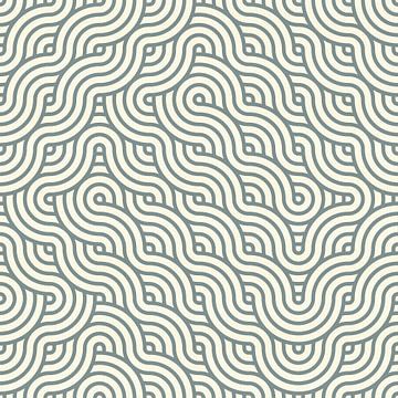Moderne Japanse lijnkunst in warm grijs en wit van Abstract Minimalist Art