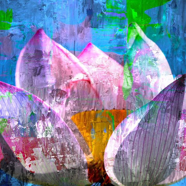 Lotus by Mad Dog Art