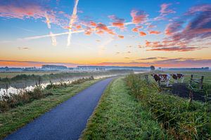 Moments before sunrise