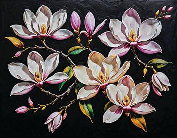 Magnolias partie 2 sur Timba Art