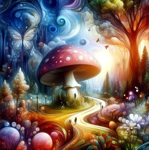 Paddenstoel sprookje 4