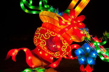 Chinese ornament Lightfestival van Brian Morgan
