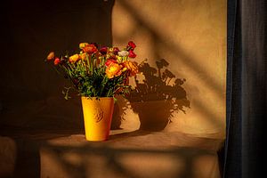 Blumenstrauß Orange mit Farbton