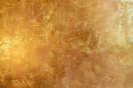 Gold Abstract Painting – Elegant Play of Light by Joriali Abstract
