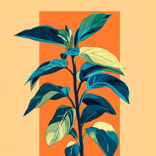 Pflanze im Fokus von Poster Art Shop