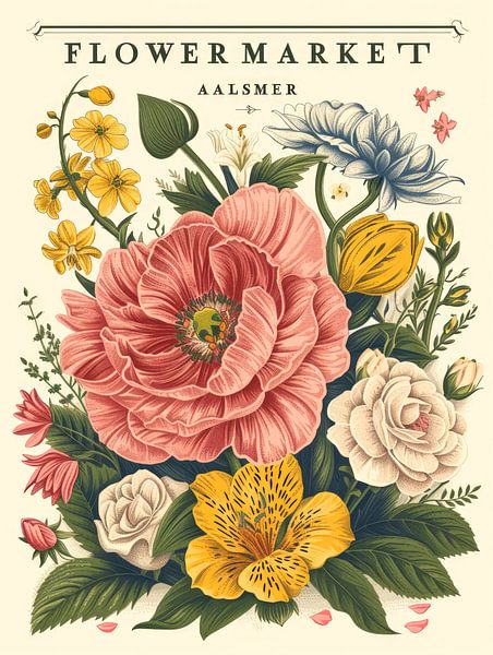 Marché aux fleurs : Aalsmeer #1 par ByNoukk