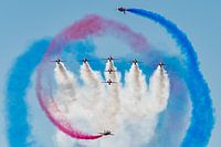 La perfection du spectacle aérien