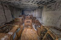 Oude auto's ( urbexlocatie )