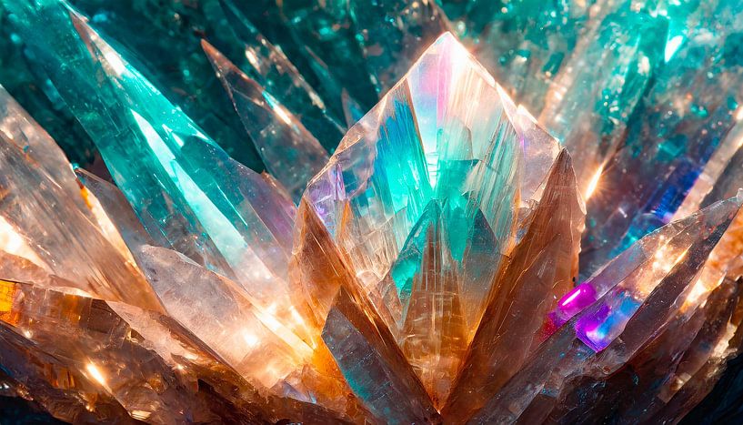 Edelsteine mit Farben von Mustafa Kurnaz