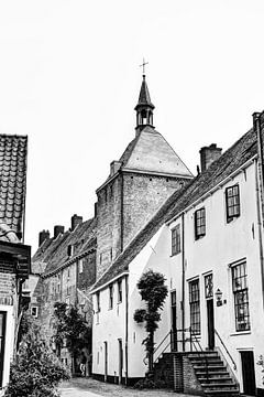 Amersfoort Utrecht Netherlands Black and White by Hendrik-Jan Kornelis