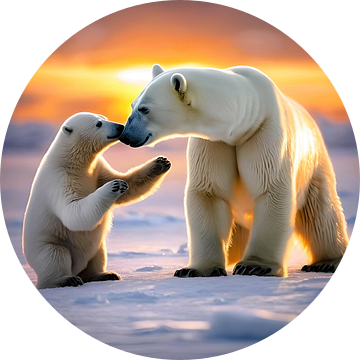Vertederende ijsberen van Gert-Jan Siesling