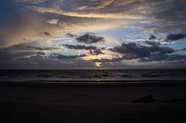 Zonsondergang op zee von Remco de Zwijger