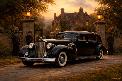 Driving Through History — Packard Super Eight — 1938
