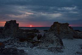 Rauk area Digerhuvud on Gotland in Sweden by Karin Jähne